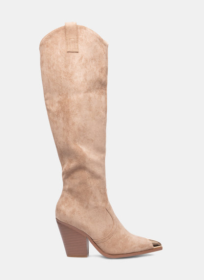 Botki Roxy Suedine w kolorze khaki