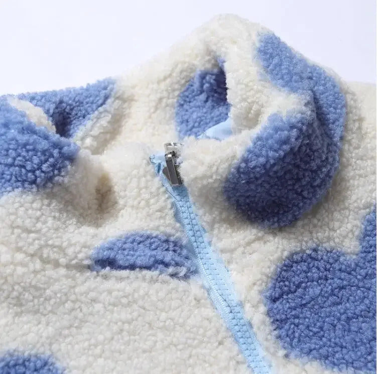 Daria™ | Dwustronna kurtka w serduszka